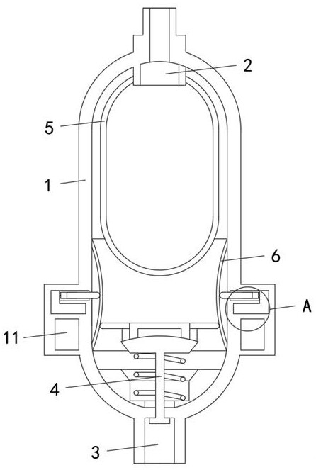 A Vibration Buffer Mechanism for Accumulator