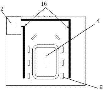 Electric crucible furnace equipment for glass dissolution and manufacturing method thereof