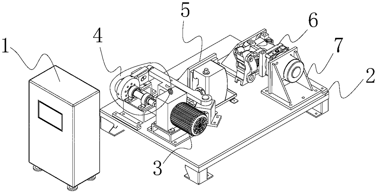 Tread unit brake test system