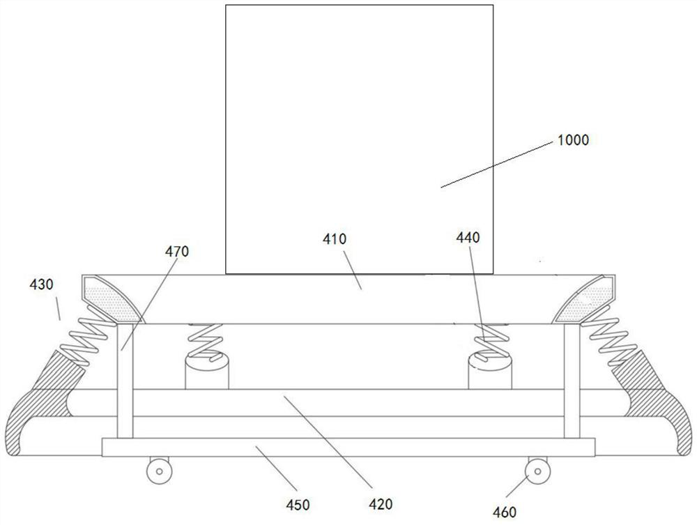 Equipment for assisting uncoiling of steel binding belt