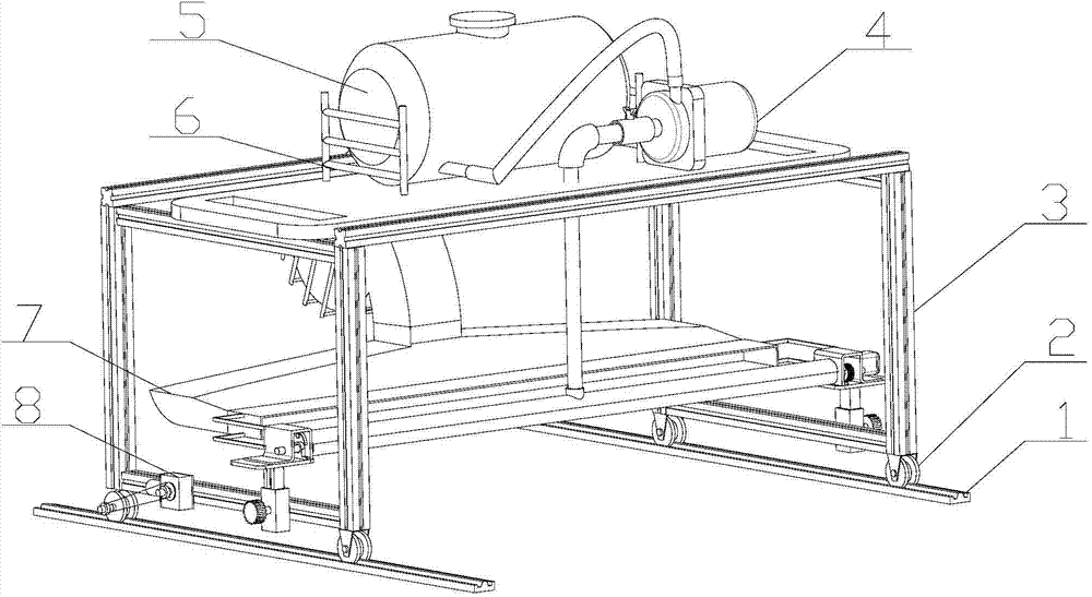 Physical minimally-invasive crop seedling inoculator and inoculation method thereof