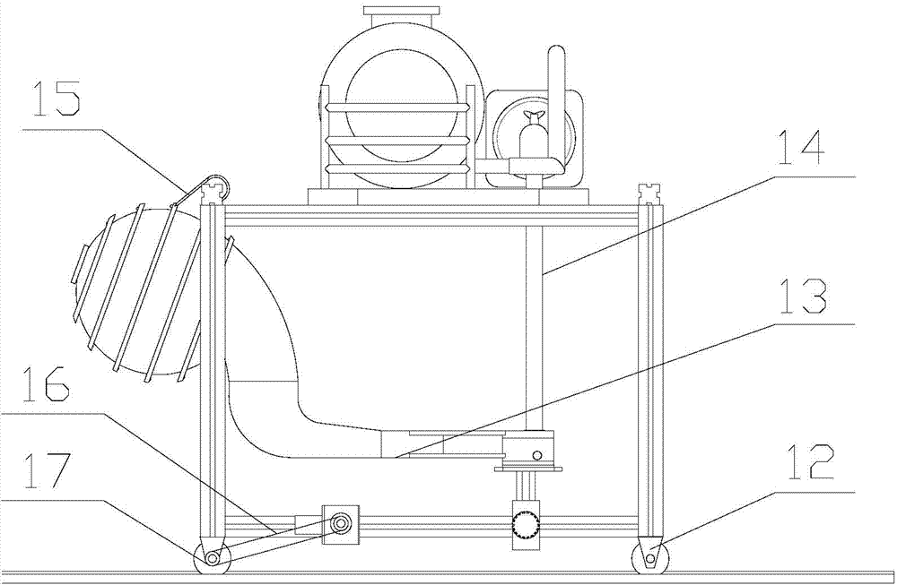 Physical minimally-invasive crop seedling inoculator and inoculation method thereof