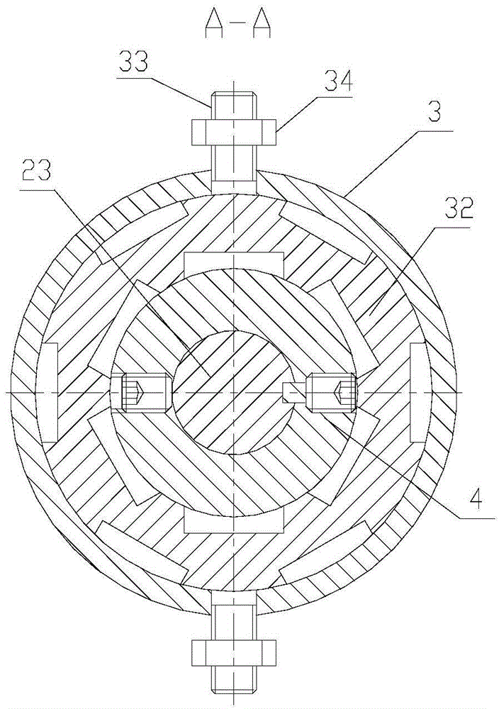 Engine output shaft connection device and applied separation type hydraulic power station thereof