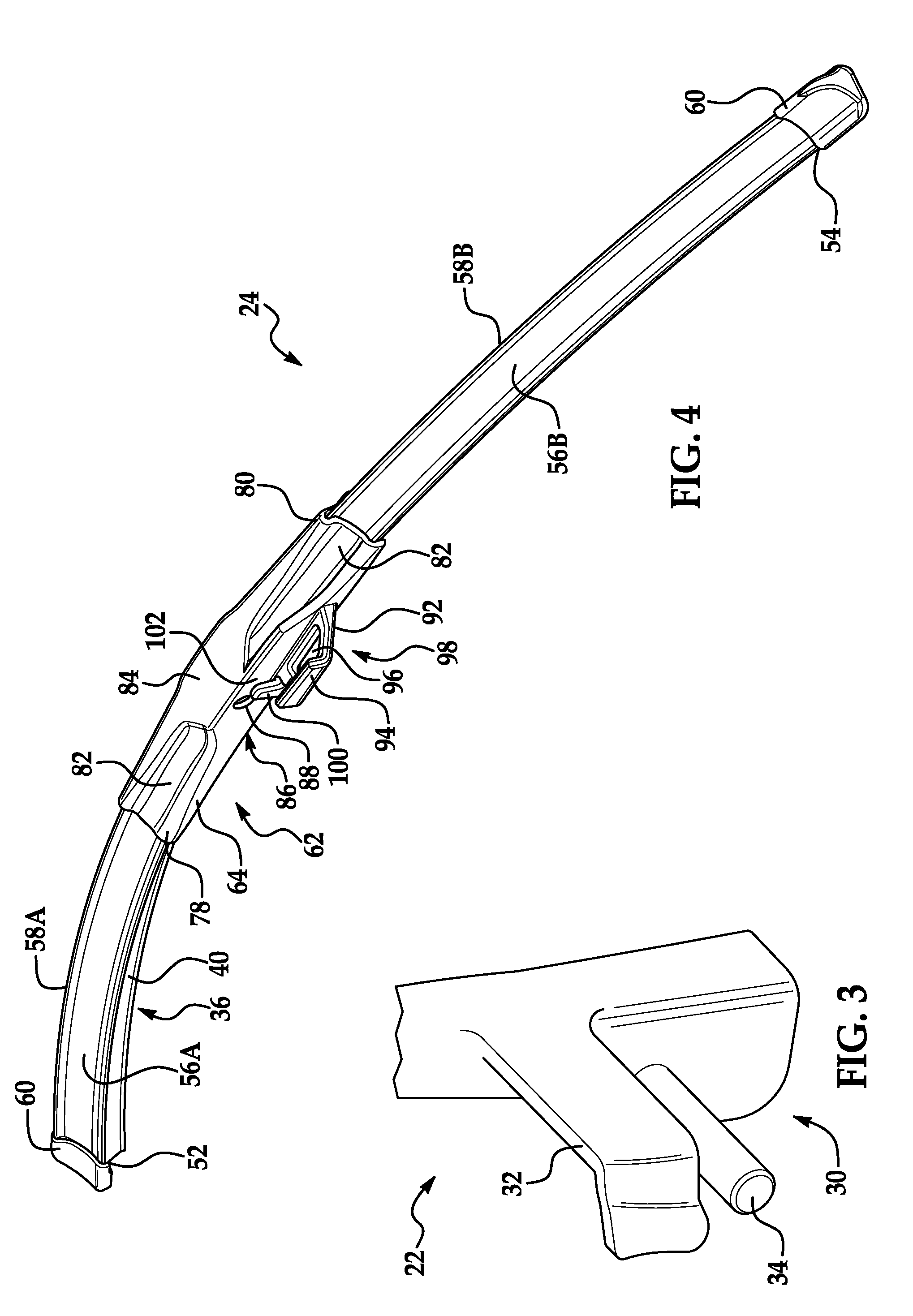 Wiper assembly having side-saddle coupler