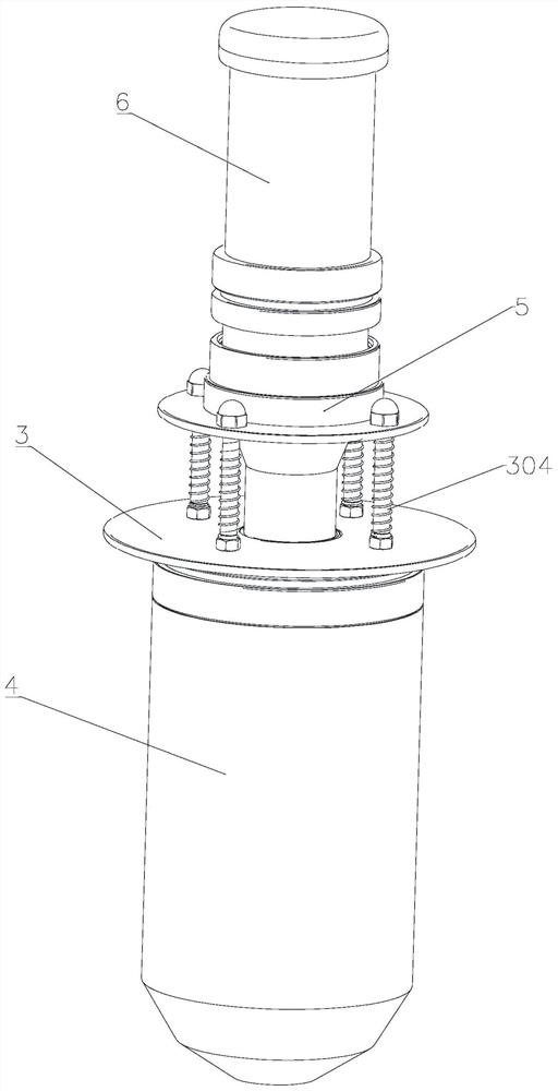 Dust raising prevention powder funnel