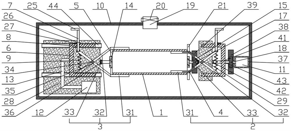 A filter cartridge dust removal and cleaning device