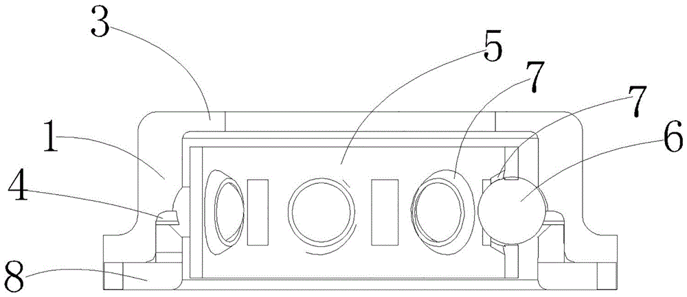 Micro high-speed inner-ring-free ball bearing and assembling device thereof