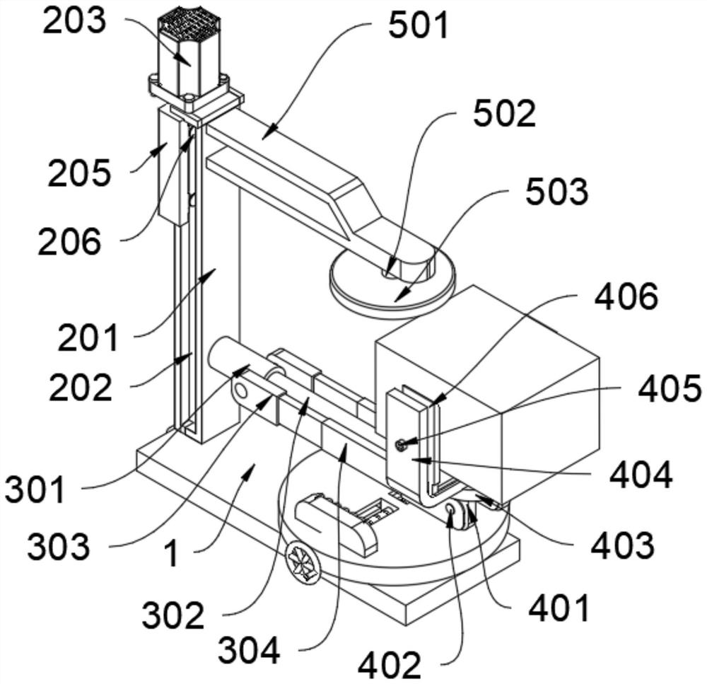 An easy-to-use wrapping film packaging device