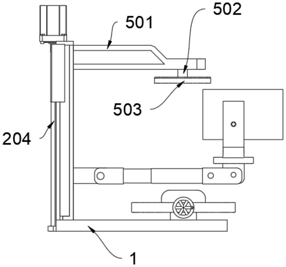 An easy-to-use wrapping film packaging device