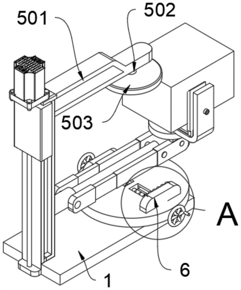 An easy-to-use wrapping film packaging device