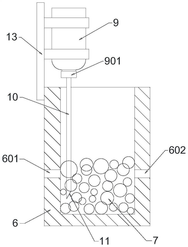 Electric wire and cable powder coating device