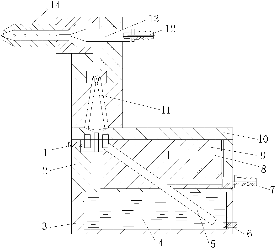Number concentration measurement device of atmospheric ultrafine particles