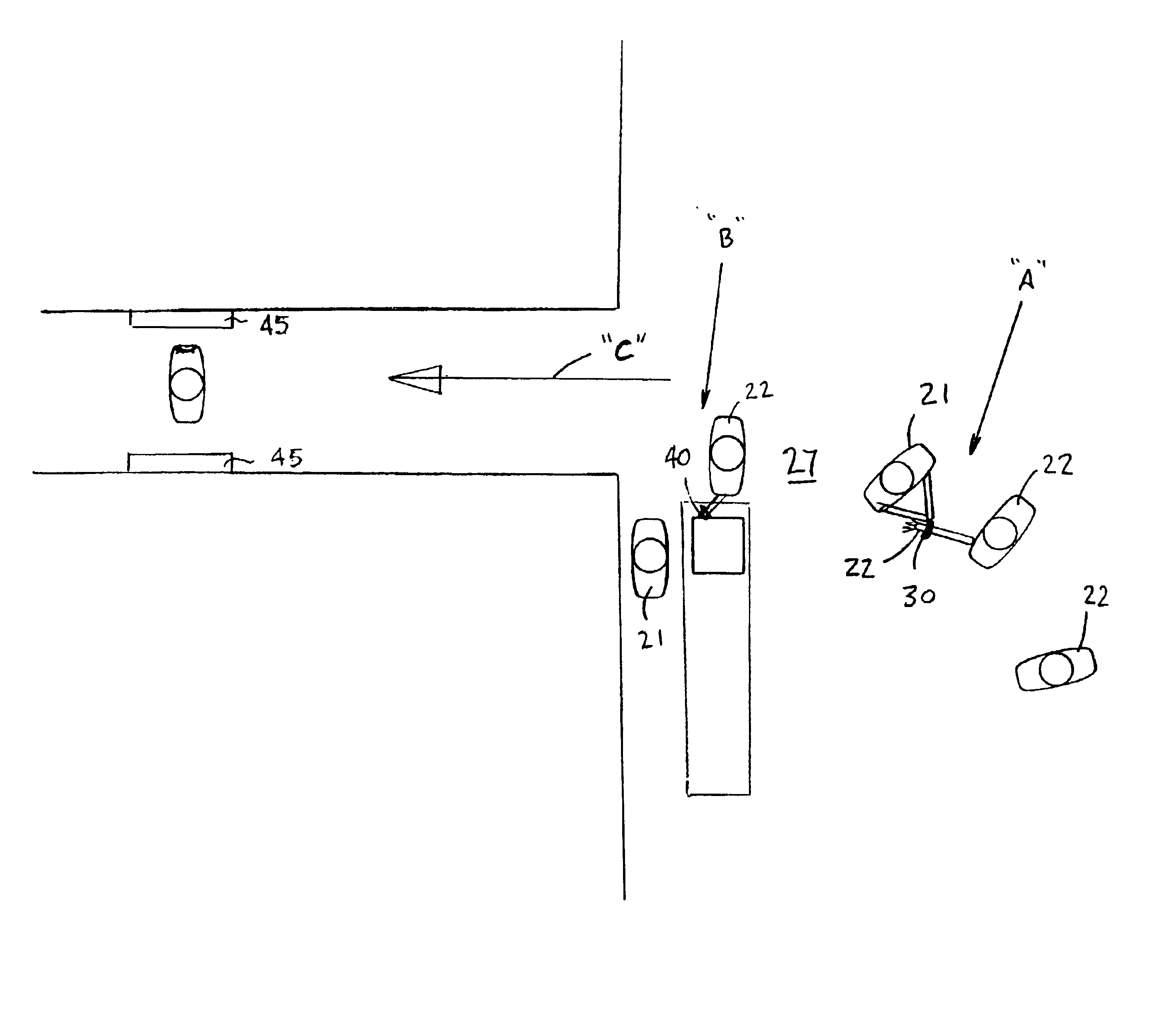 Air travel security method, system and device