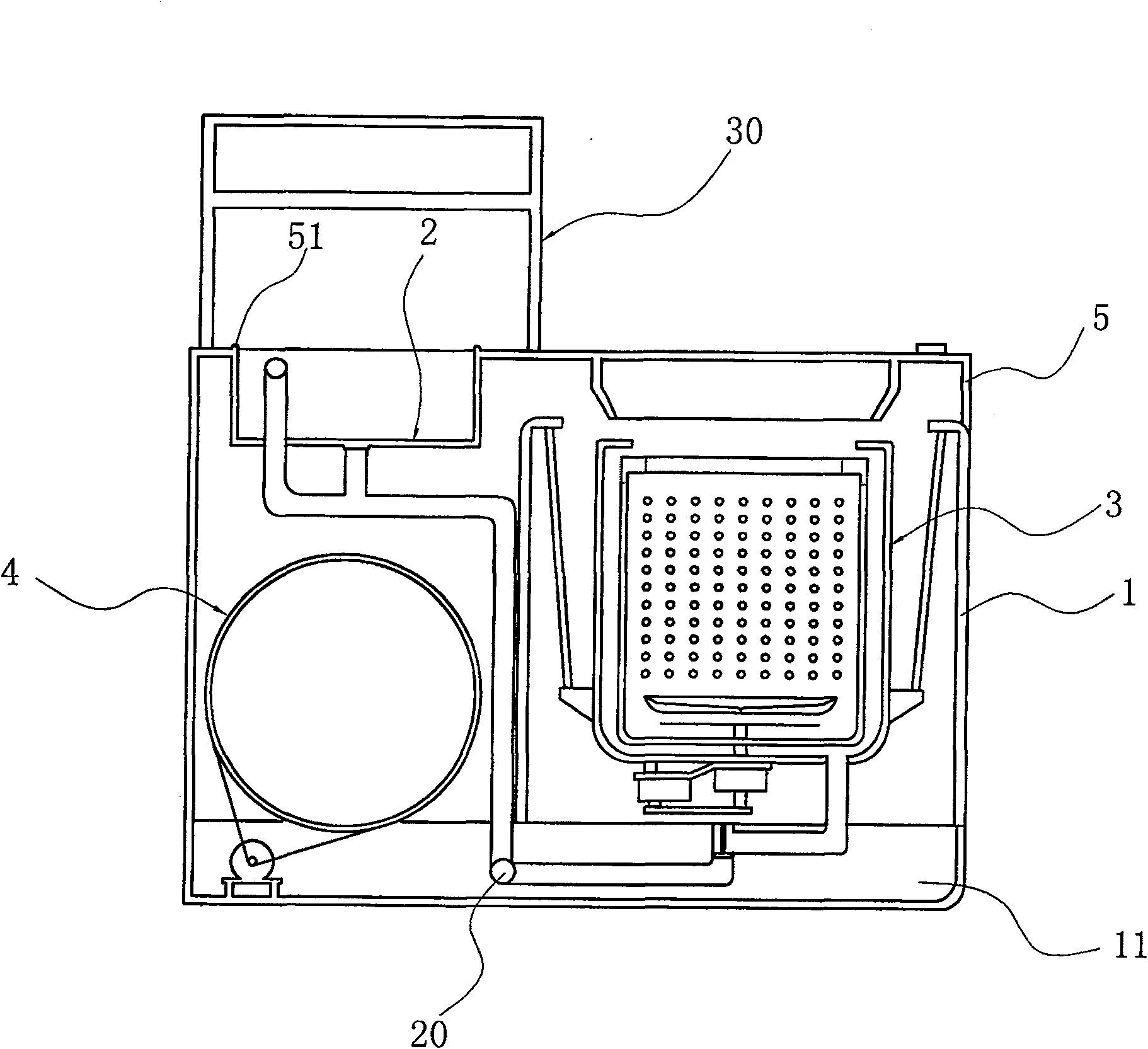 Multifunctional cleaning appliance integrated machine