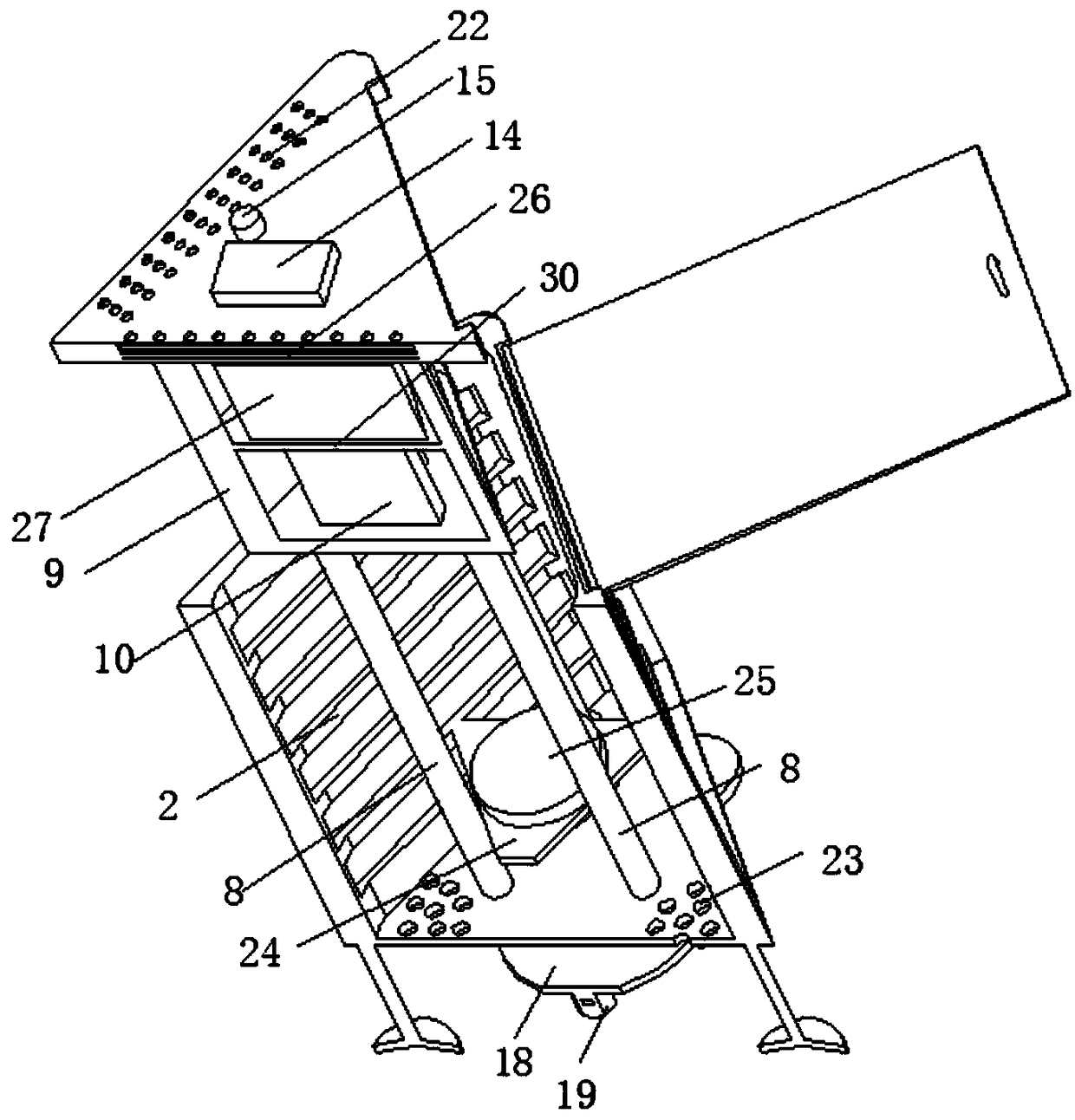 Automatic control information technology knowledge display device