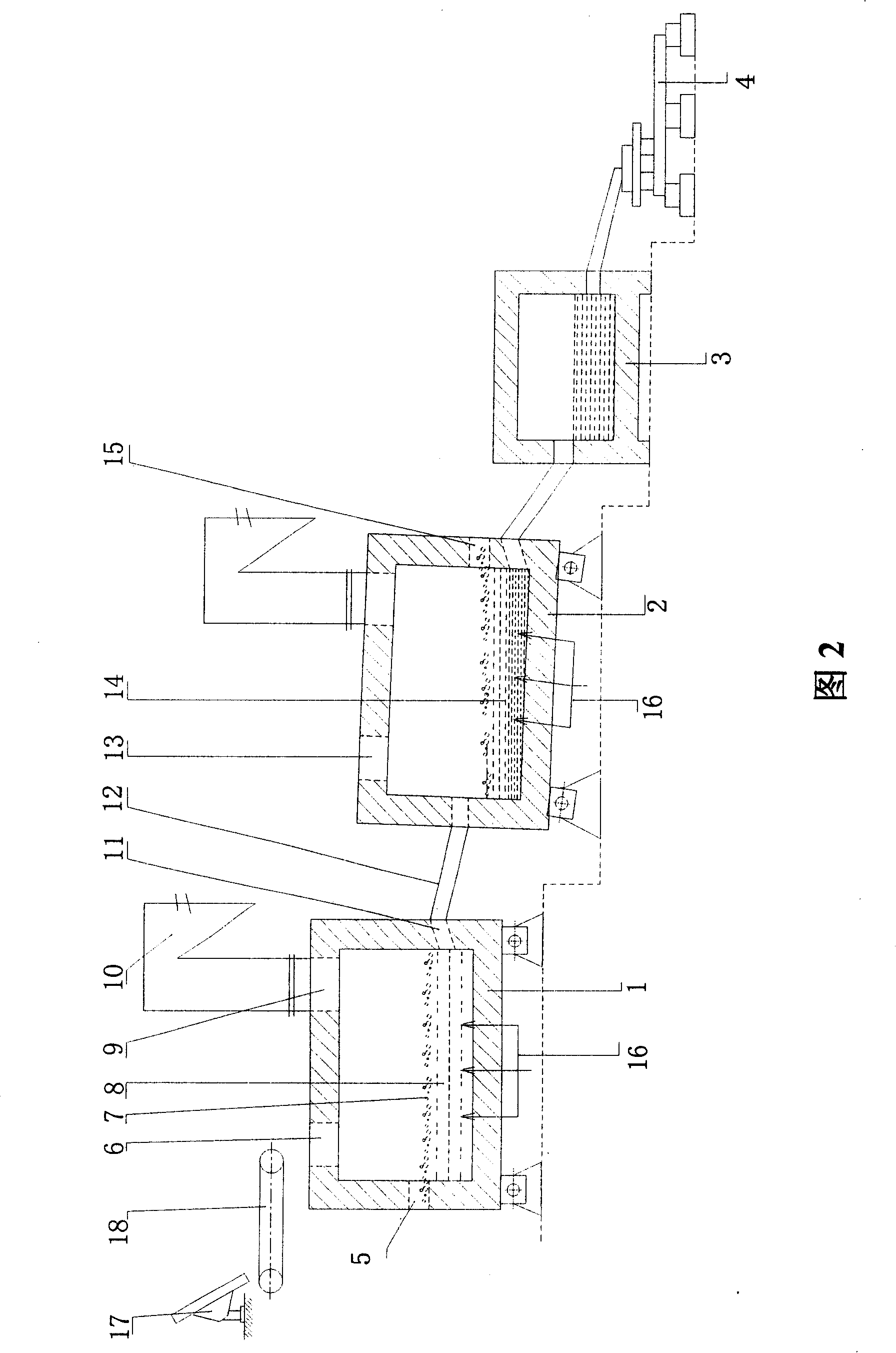 Technique for continuously smelting copper by employing oxygen bottom converter and device thereof