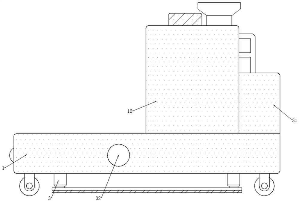 Wheat impurity removal equipment for environmental agricultural machinery