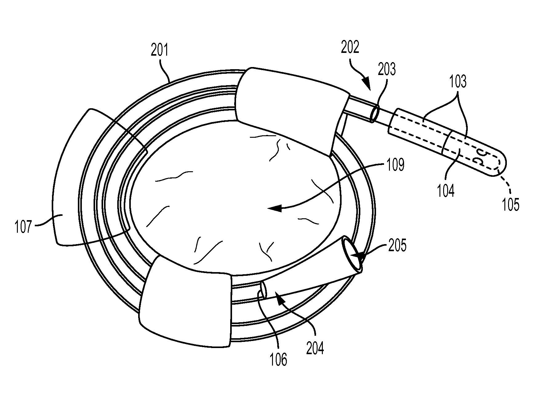 Compact urinary catheter