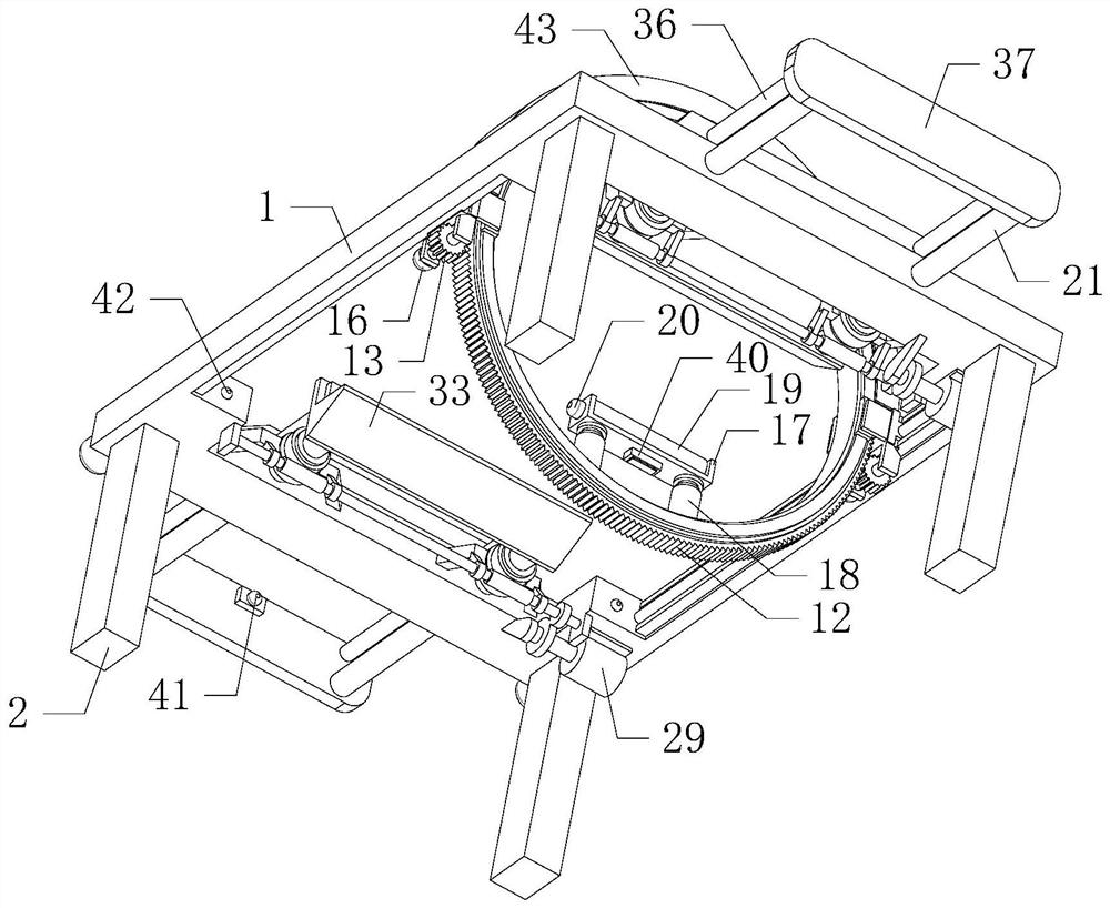 Solar panel metal frame wire drawing process machining device