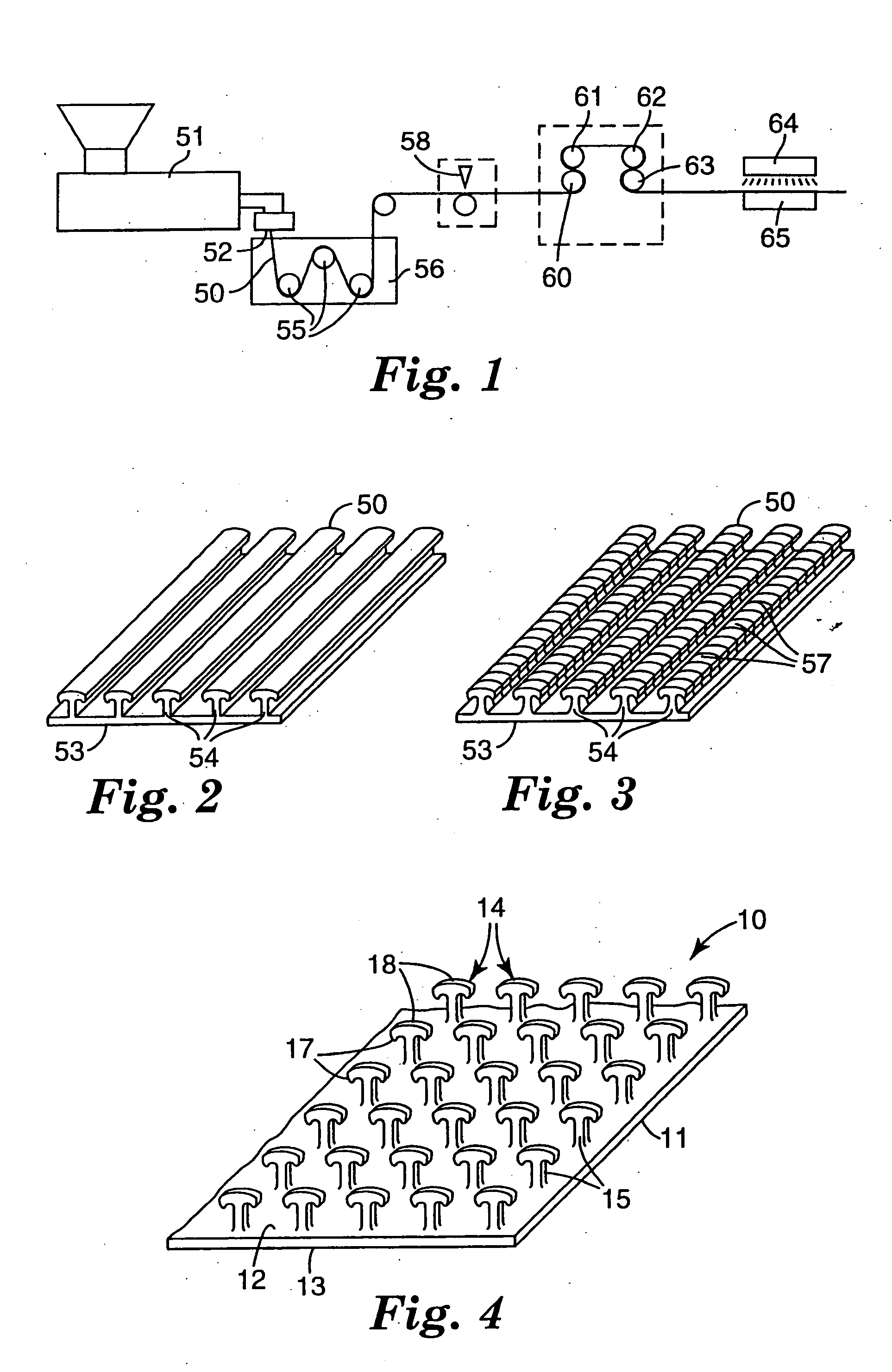 Heat treated profile extruded hook