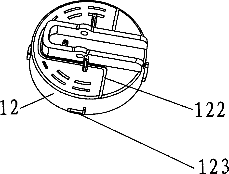 Water inlet valve of double outlet water tank