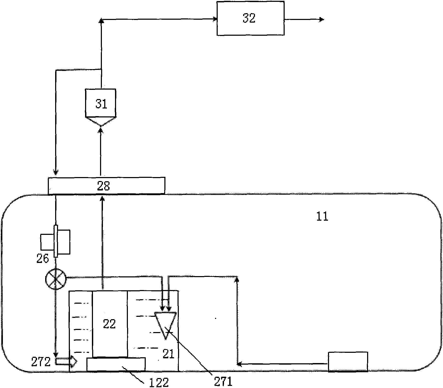 Flange assembly of oil feeding device for vehicle and electrical plug