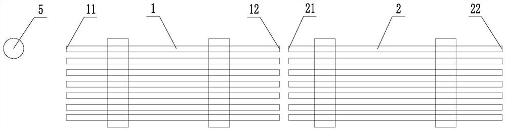 Welded injection-production casing and installation method for underground salt cavern gas storage