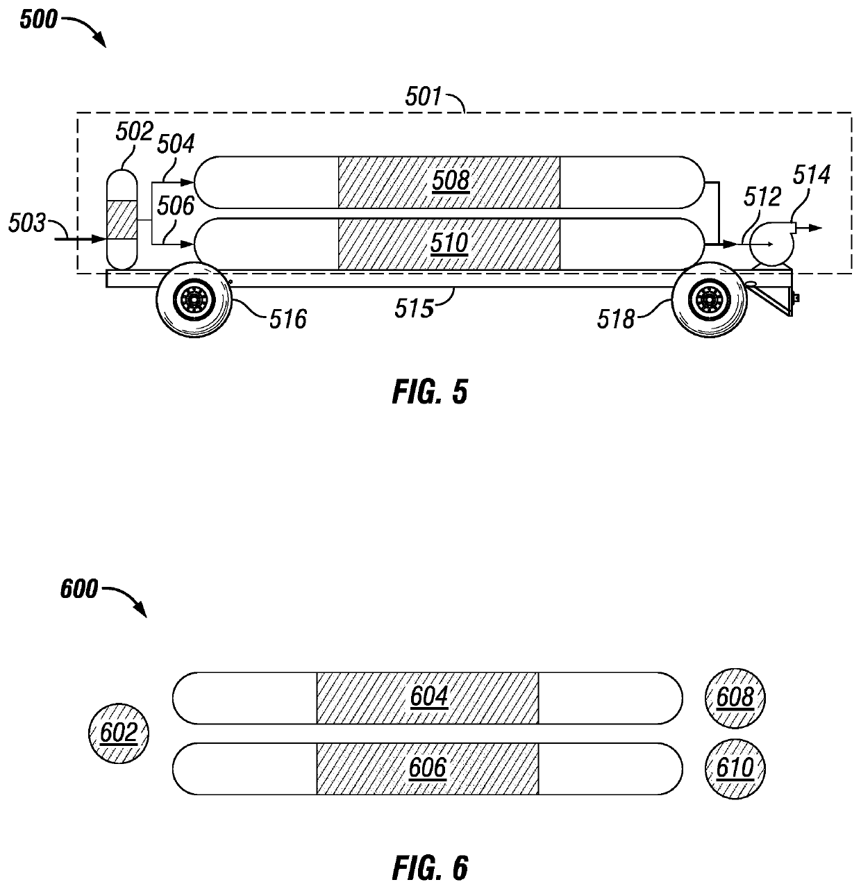 Mobile natural gas storage and transportation unit based on adsorption