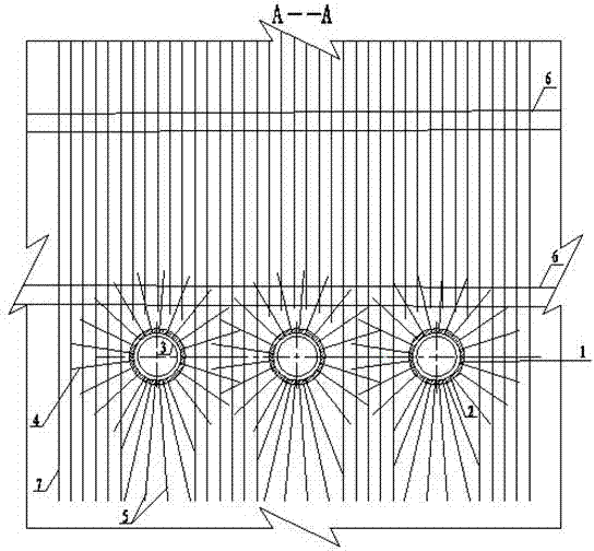 Method for constructing pressure pipeline and dam heavy curtain of head underground powerhouse