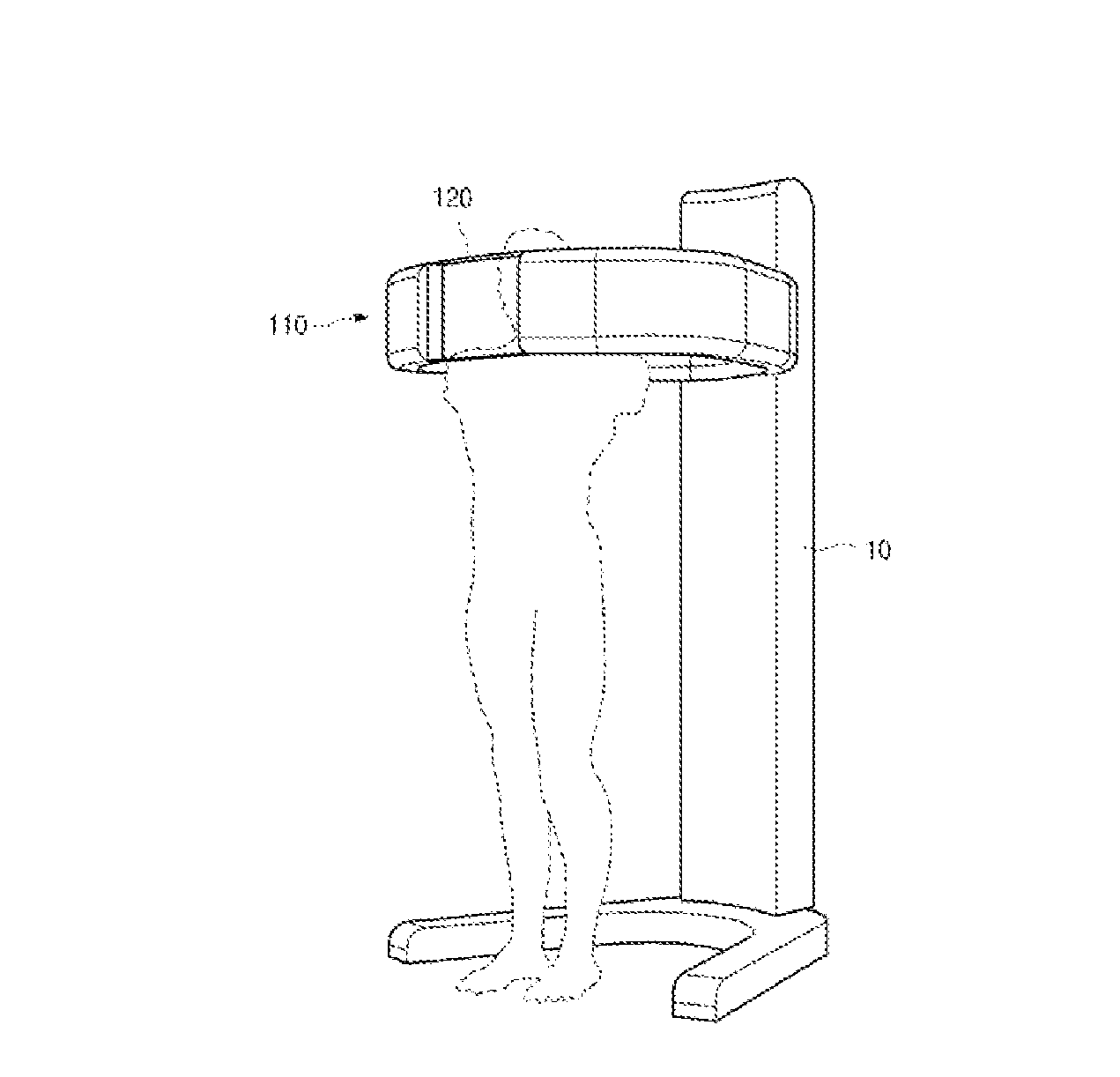 Imaging device for x-ray image