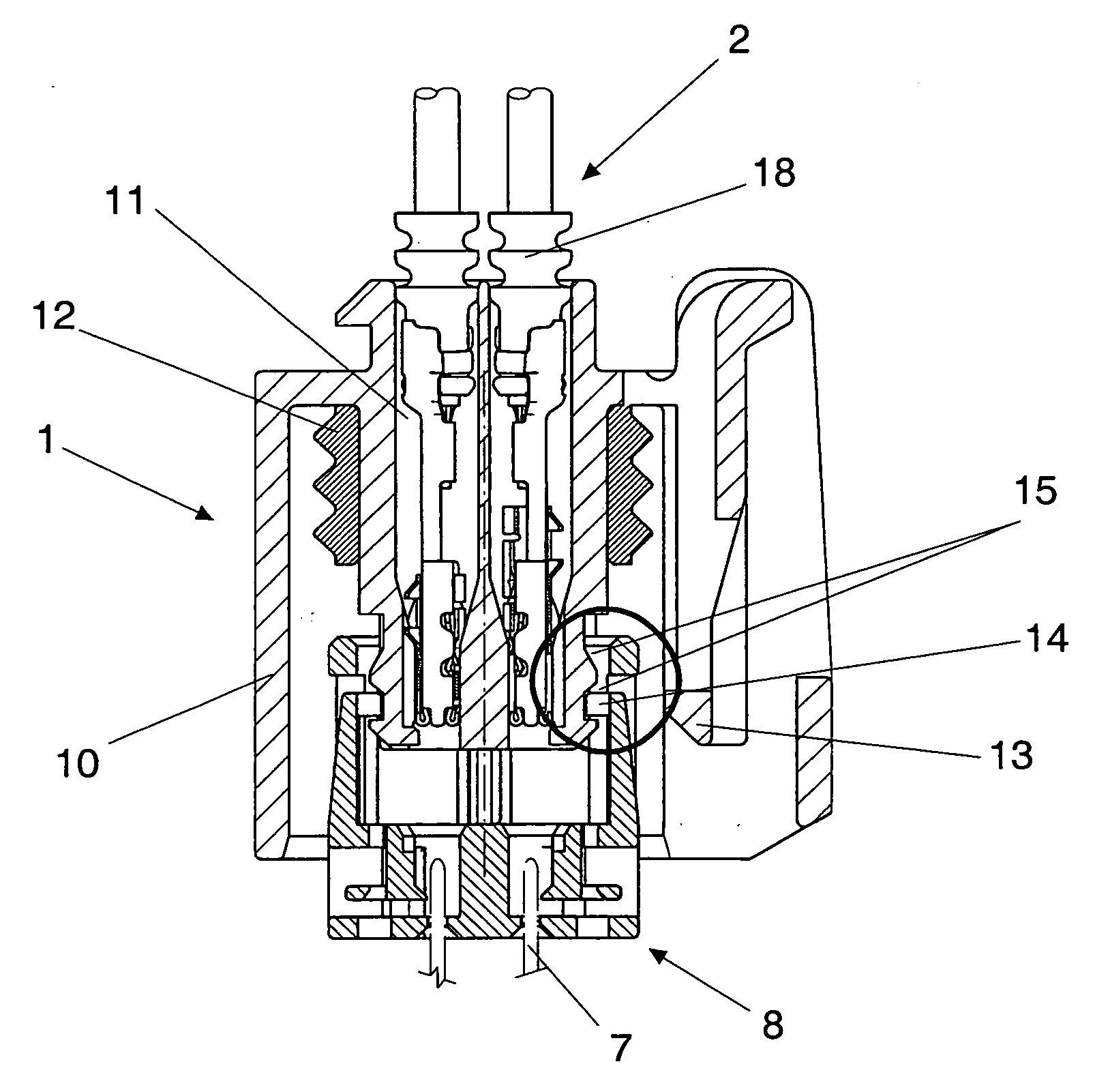Electrical zero insertion force connector