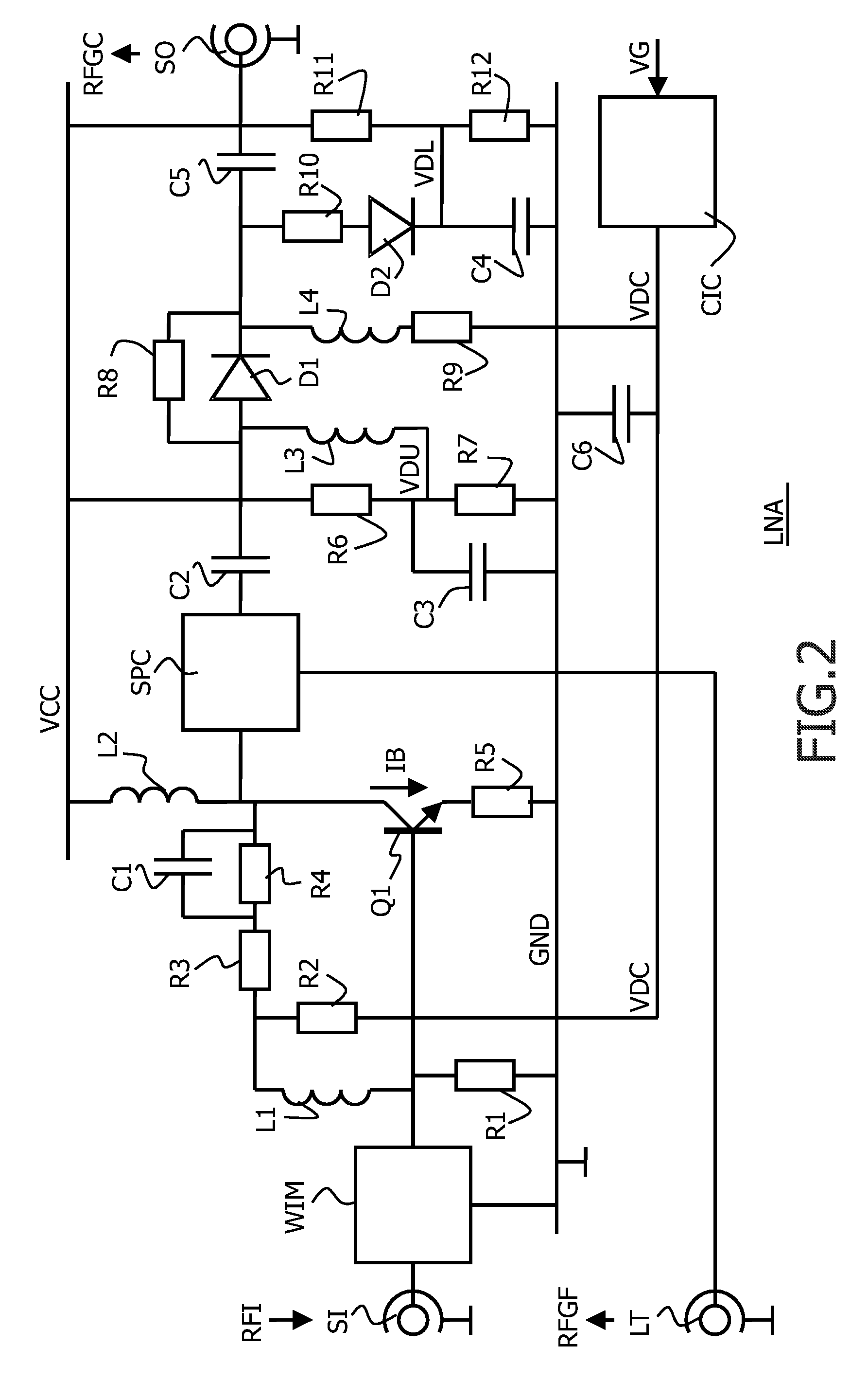 Receiver having a gain-controllable input stage