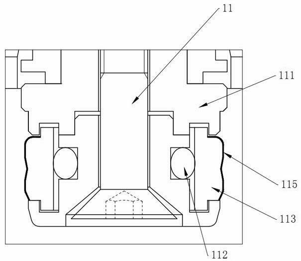 Preform sleeve joint for blow molding machine