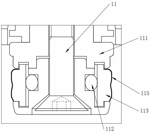 Preform sleeve joint for blow molding machine