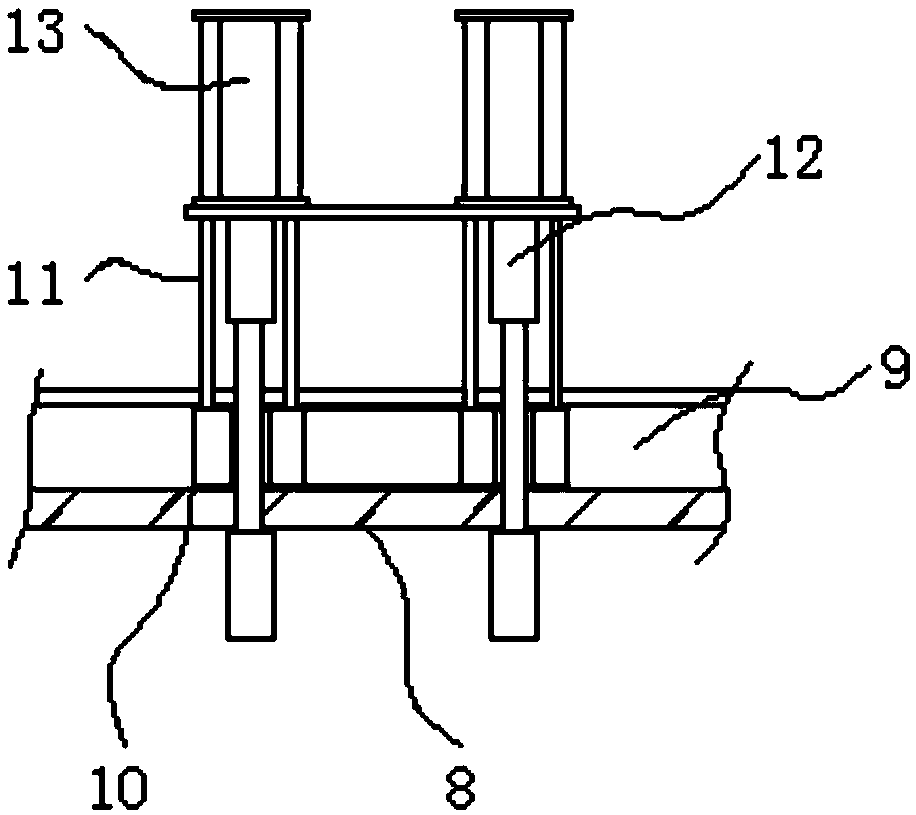 Internal carbon rod positioning and installation equipment for battery automatic production