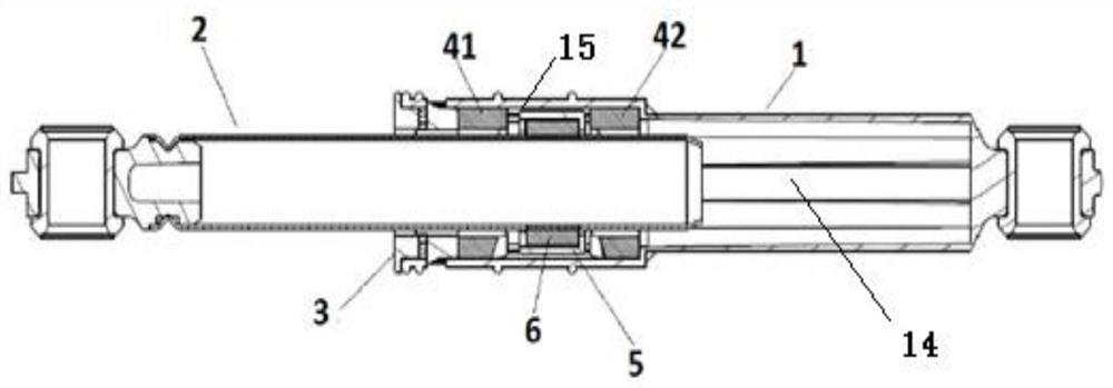 Friction damping device for washing machine