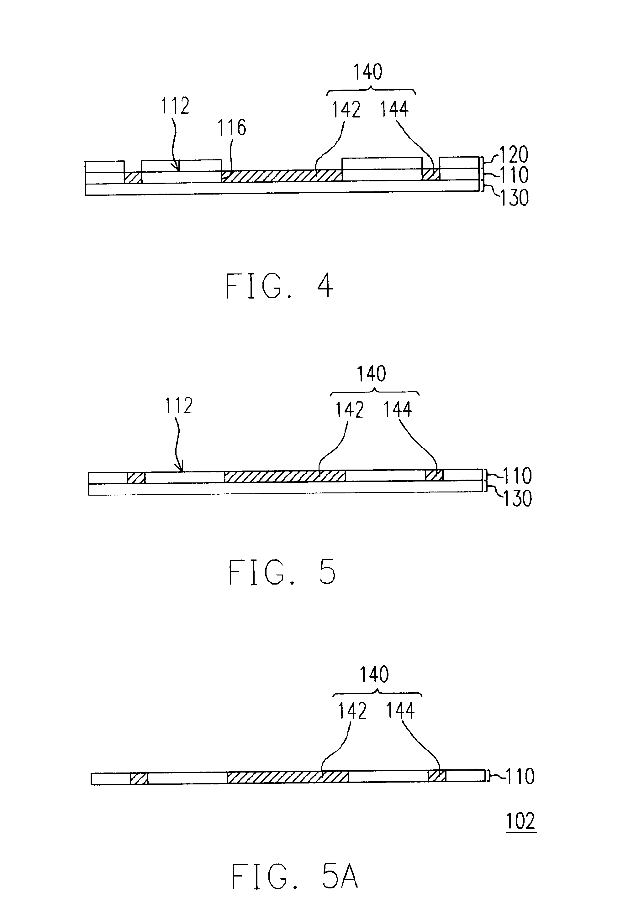 Process and structure for semiconductor package