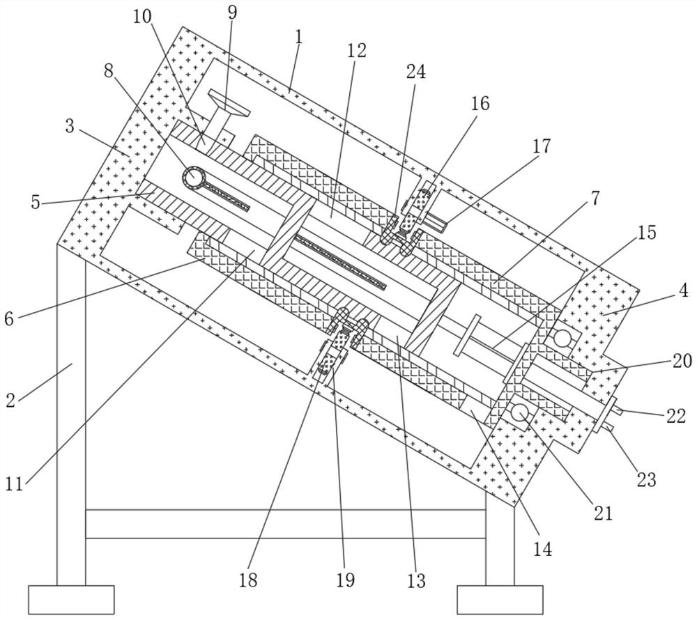 Injection molding machine with raw material preheating function and using method thereof