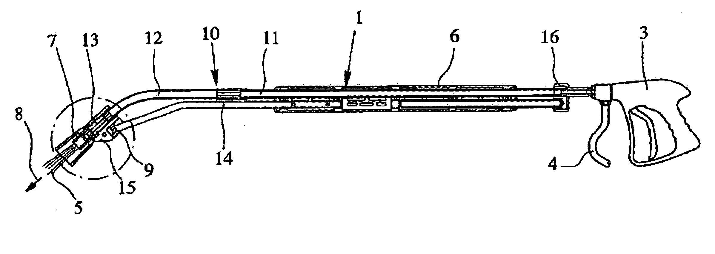 Spray lance for a high-pressure cleaning device