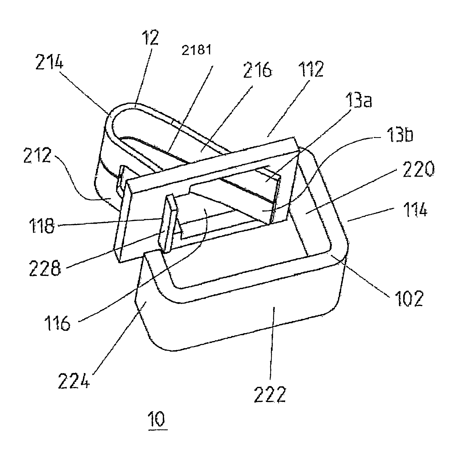 Clamping connection, connecting terminal arrangement and installation switching device