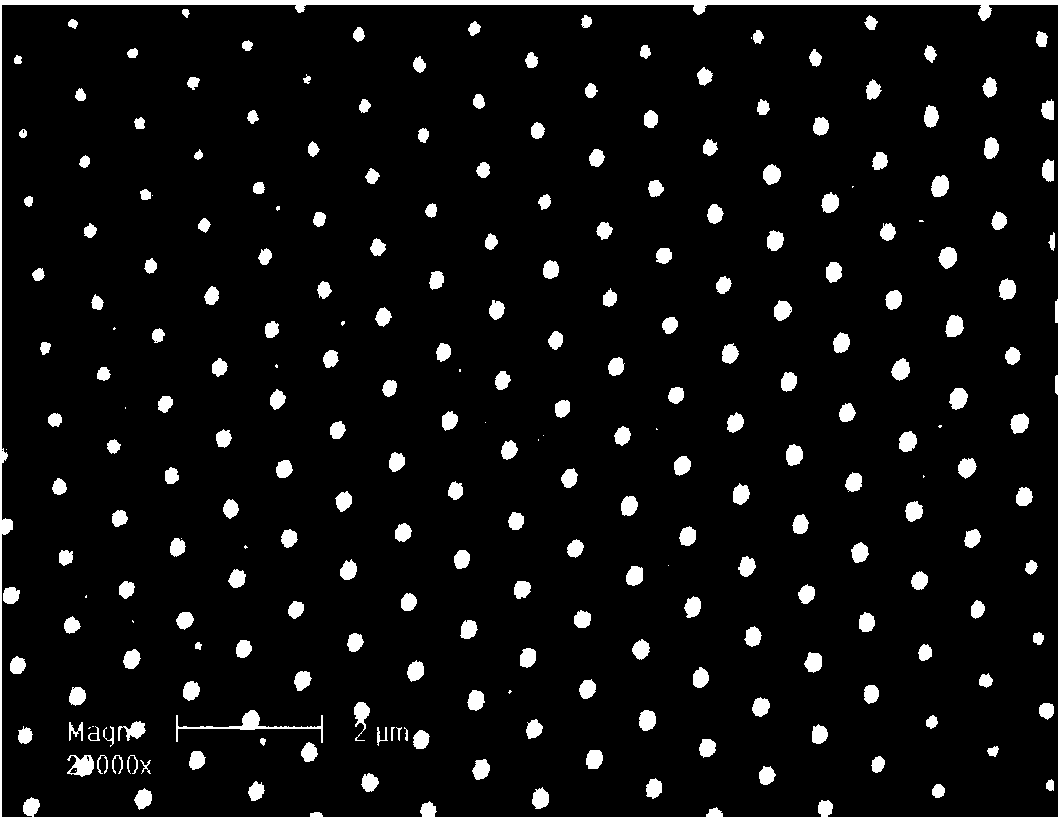 Method for inducting two-dimensional periodic structure on surface of material through femtosecond laser