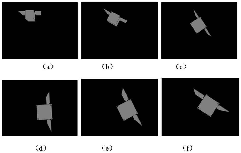 A relative pose estimation method for non-cooperative targets in space based on upf