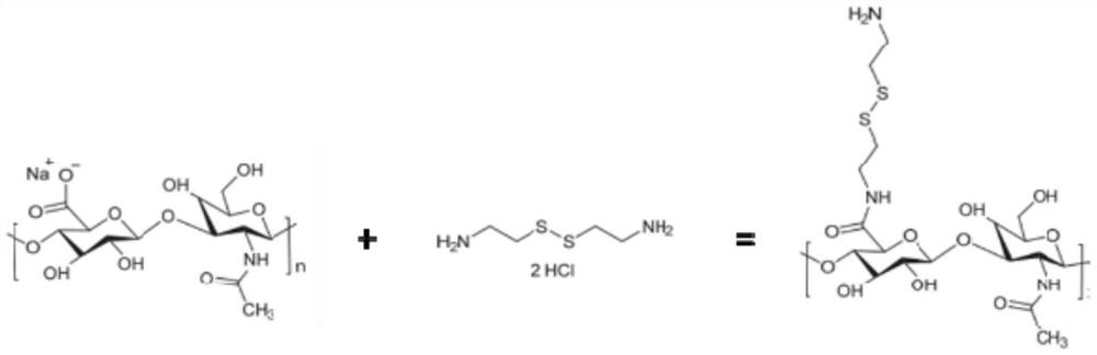 Hyaluronic acid photo-induced carrier as well as preparation method and application thereof