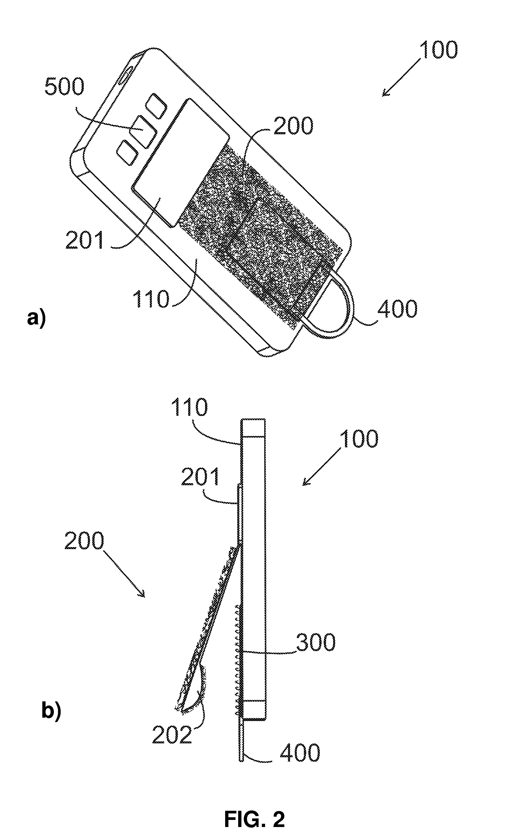 Handler for electronic handheld devices