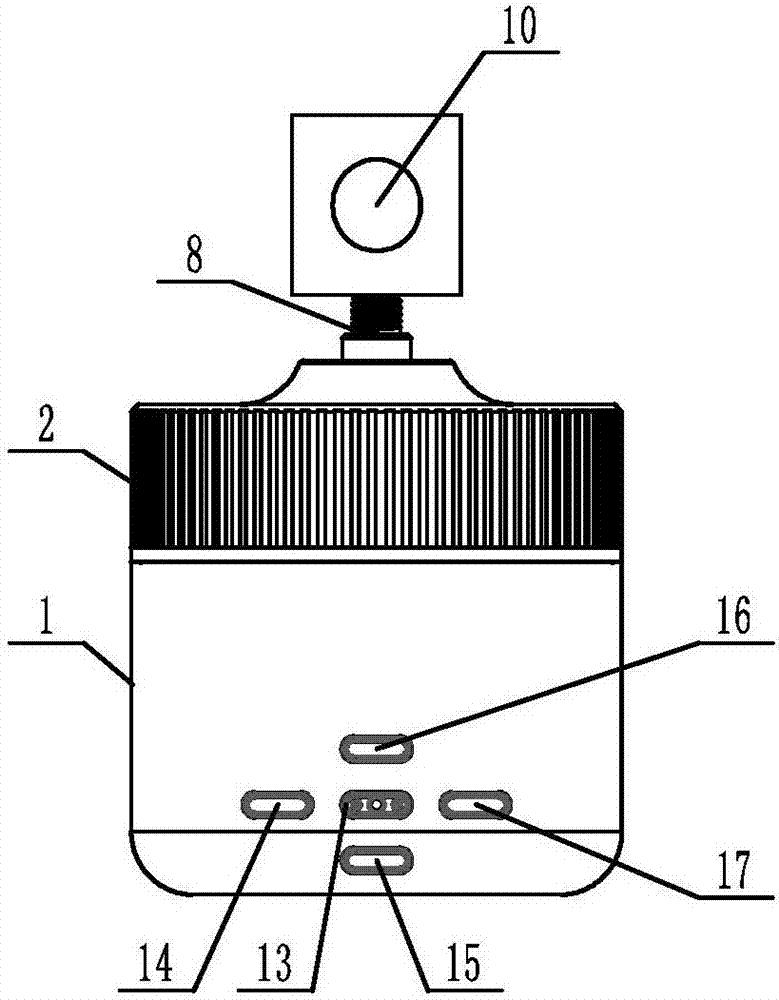 Underwater photographing equipment