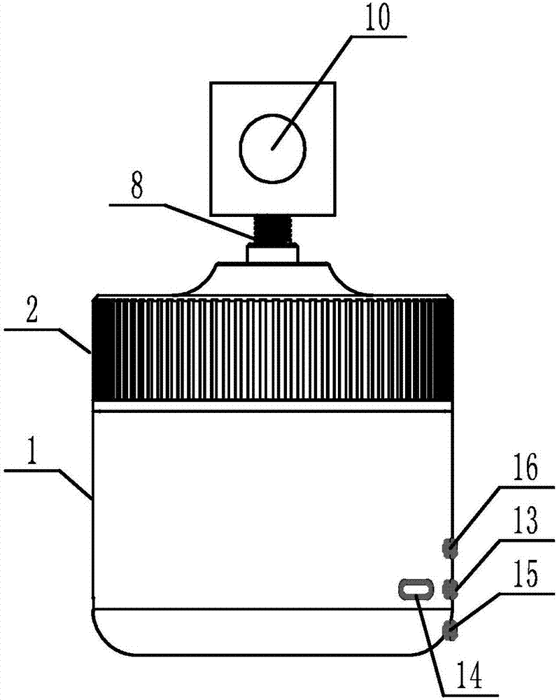 Underwater photographing equipment