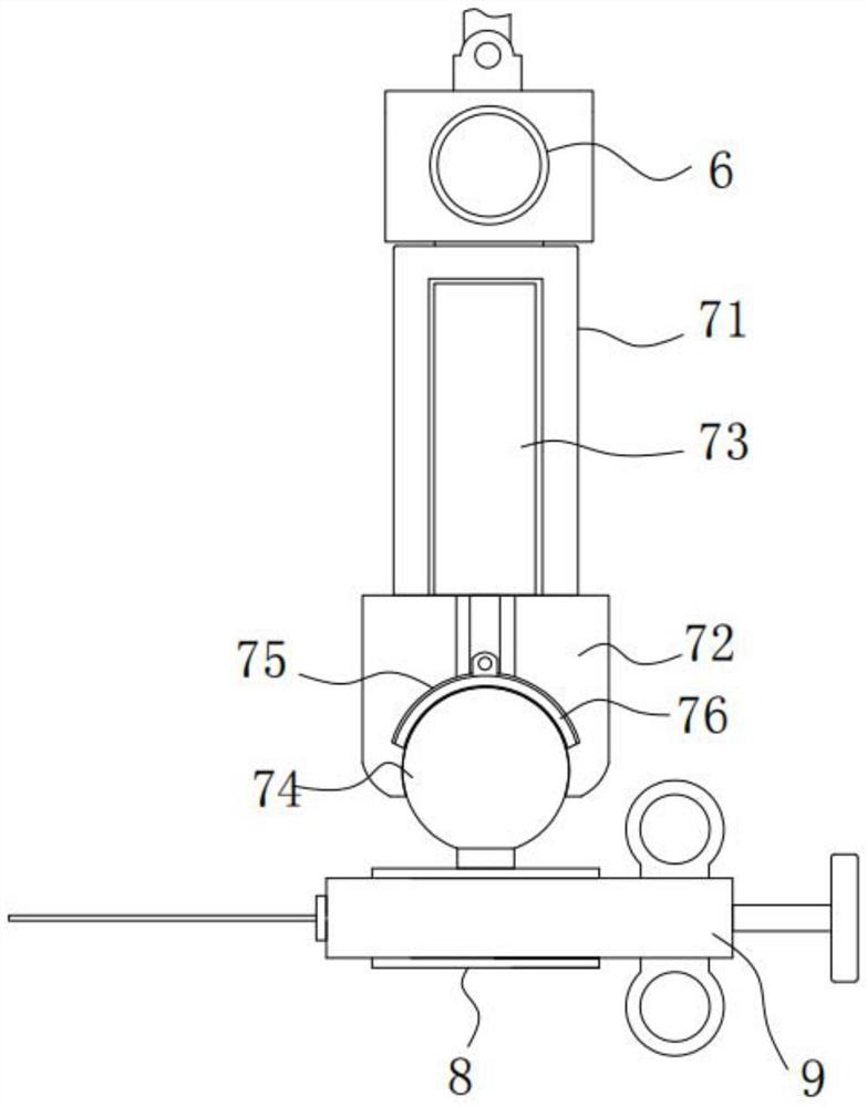 Interventional treatment device for medical bone tumor