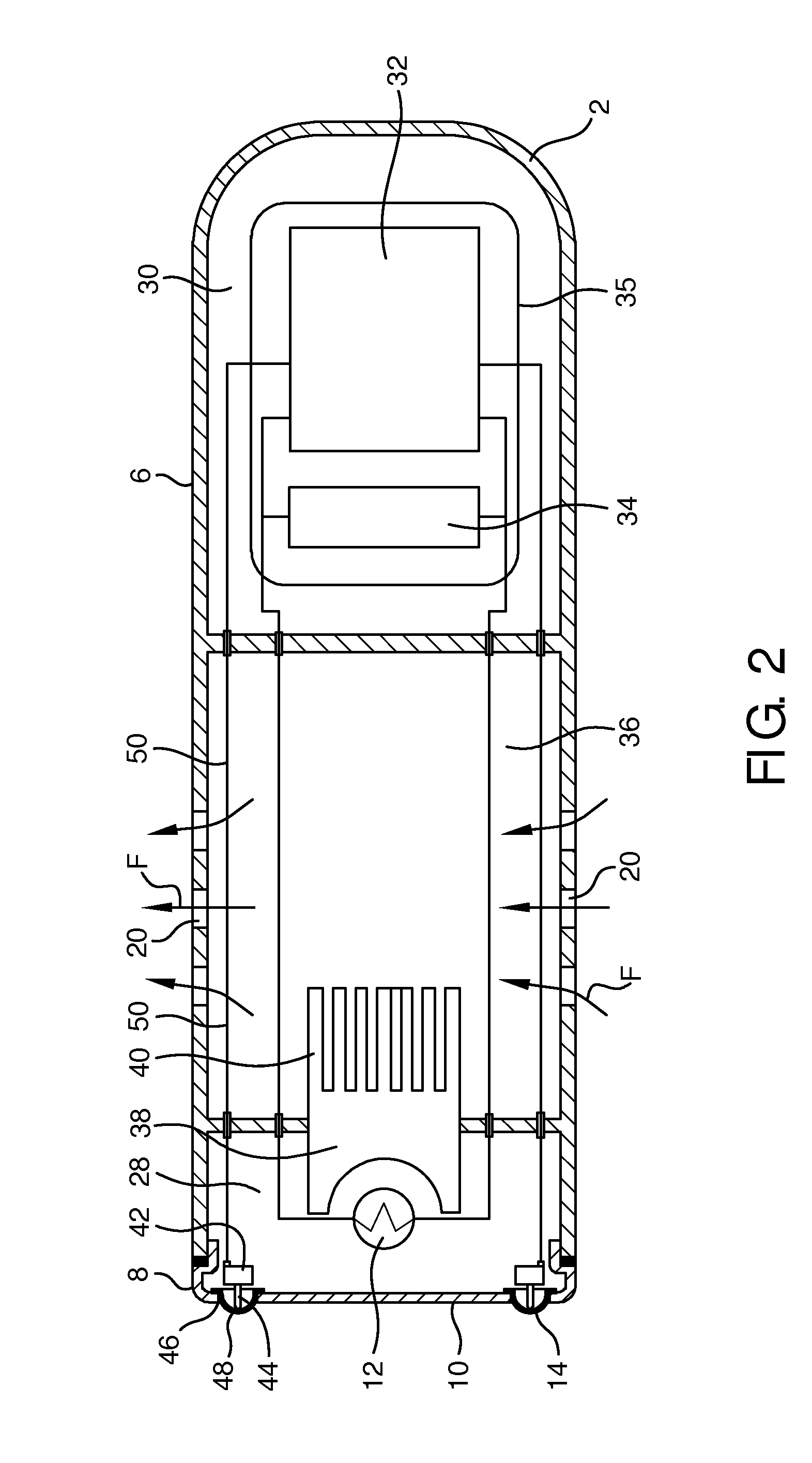Electromagnetic skin treatment device