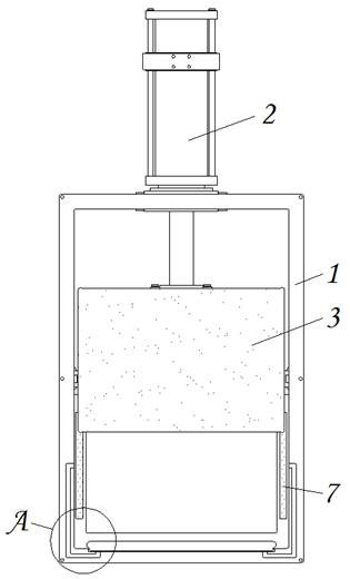 Gate valve capable of automatically adjusting sealing height along with water level change for hydraulic engineering