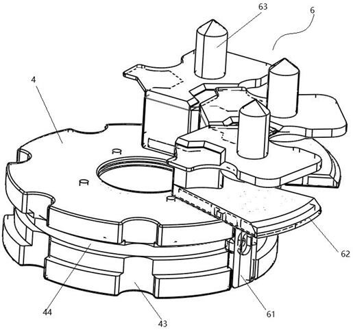 Glass fiber yarn circulating infiltration system